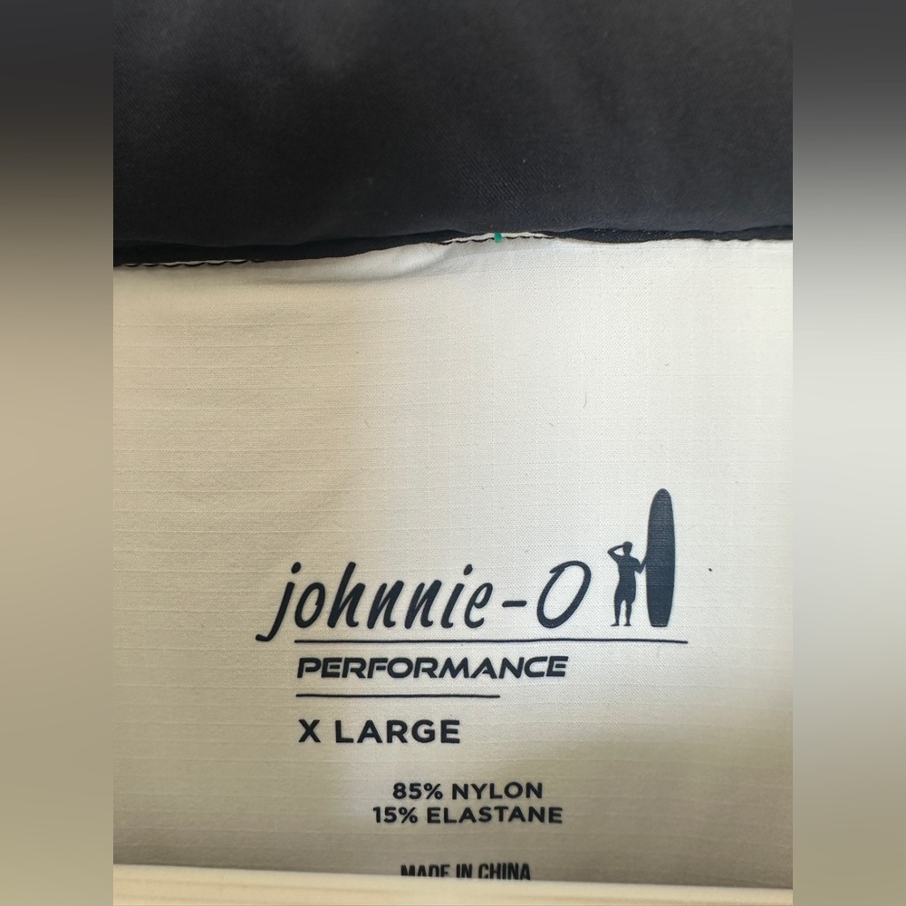 NWT Johnnie-Oโ Performance Mens Folsom Rain Jacket Navy XL retails $398 hooded - Picture 17 of 17